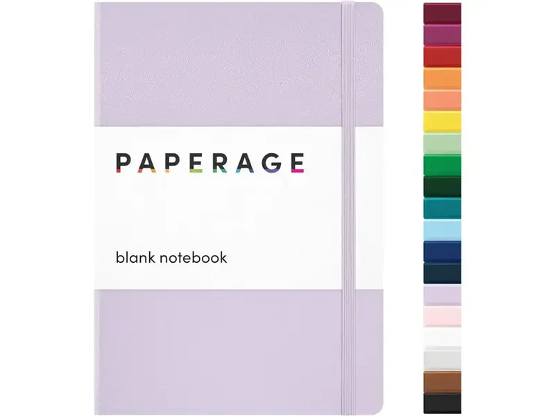 Paperage 160PG Casebound Blank Notebook