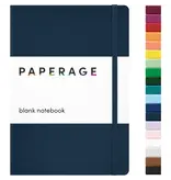 Paperage 160PG Casebound Blank Notebook