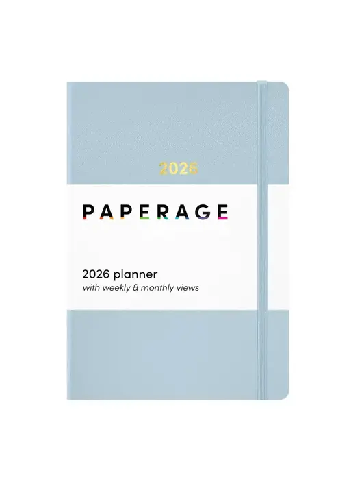 2026 Slate Casebound Dated Planner - Weekly & Monthly Views