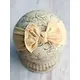 Cable Knit Bow Headband Ivory