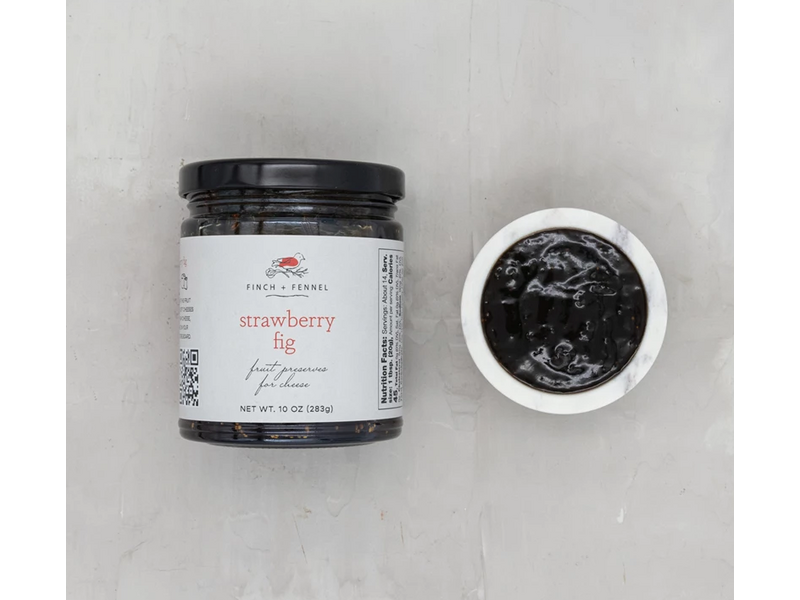 Creative Co-OP Strawberry Fig Fruit Preserves