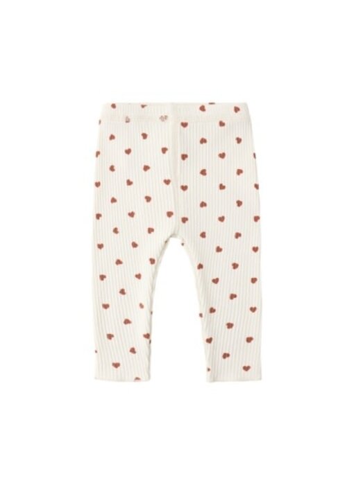 RIBBED LEGGING || RED HEARTS
