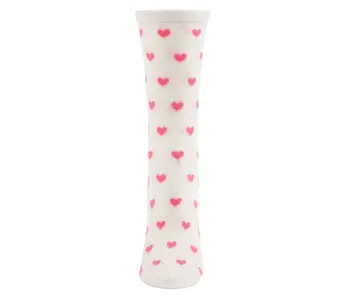 Hearts Cashmere Blend Crew Socks