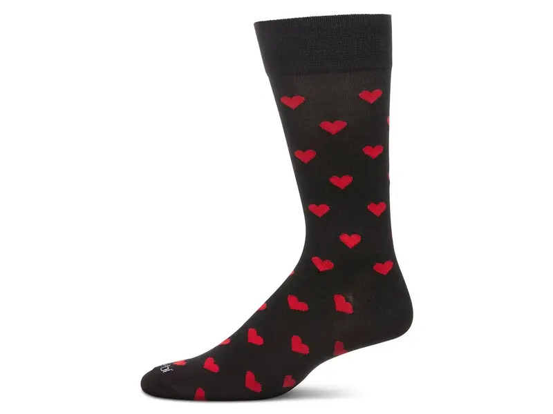 Infinity Classics International Hearts Men's Bamboo Crew