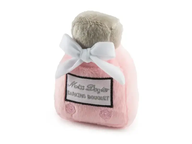Haute Diggity Dog Miss Dogior Perfume Bottle Squeaker Dog Toy