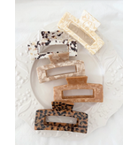 LoveLina Betty Jumbo 4-Inch Acetate Hair Claw Clip - Toffee Assorted Colors