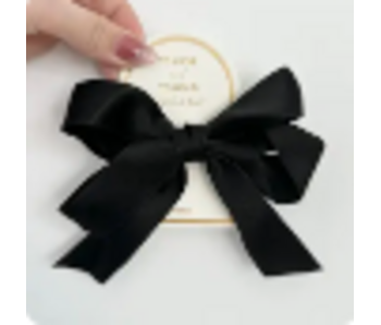 Classic Satin Bow Hair Clips