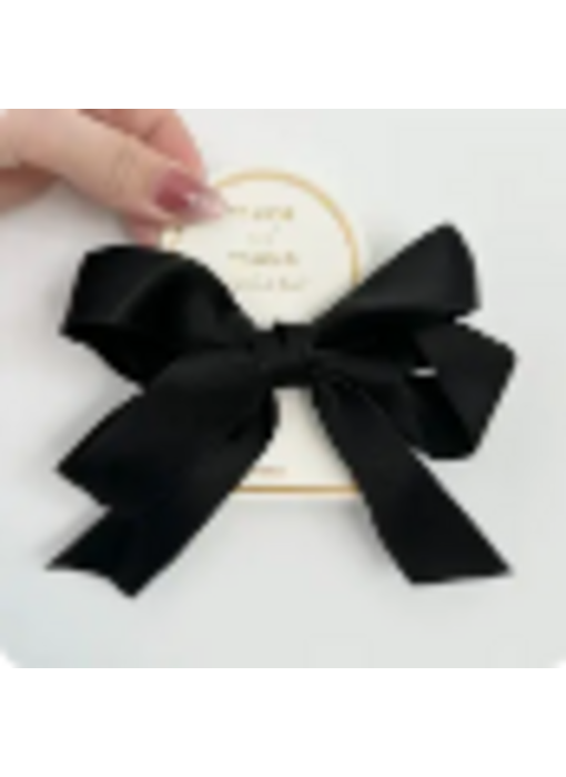Classic Satin Bow Hair Clips