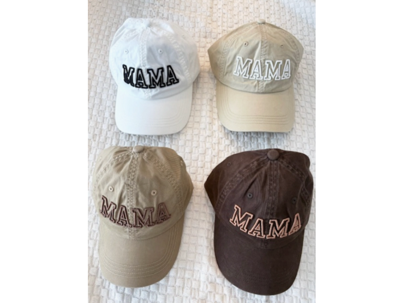 LoveLina Mama Embroidered Hat - Assorted Colors