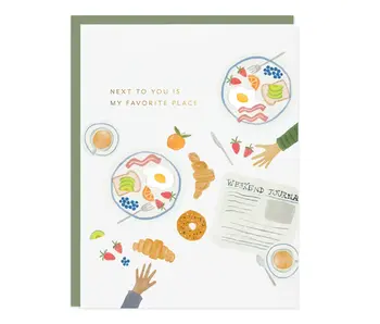 Favorite Brunch Card