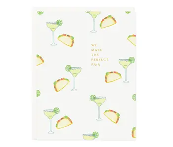 Taco Marg Perfect Pair Card