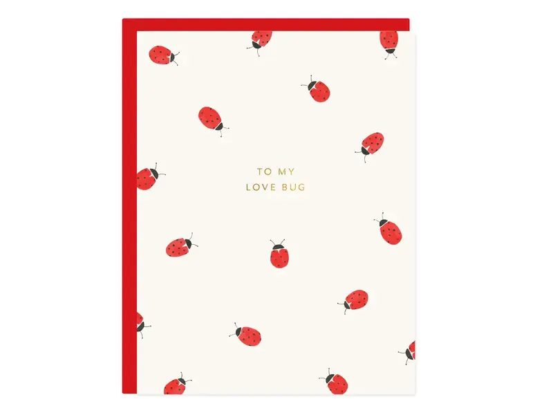 Ramona & Ruth Love Bug Card