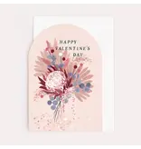 Sister Paper Co. Valentine's Floral Love Card