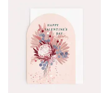 Valentine's Floral Love Card