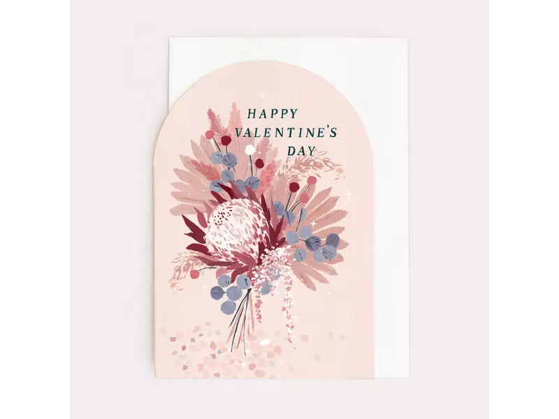 Sister Paper Co. Valentine's Floral Love Card