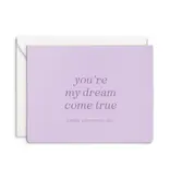 Smitten on Paper Dream Come True Valentine’s Greeting Card