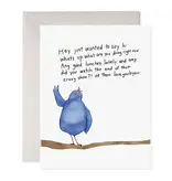Efrances Any Good Lunches Miss You Greeting Card