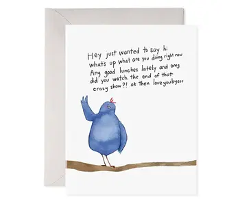 Any Good Lunches Miss You Greeting Card