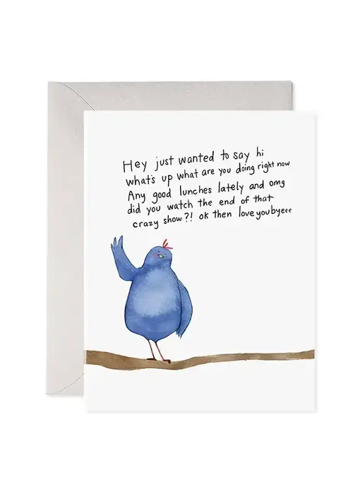 Any Good Lunches Miss You Greeting Card