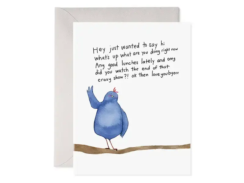 Efrances Any Good Lunches Miss You Greeting Card