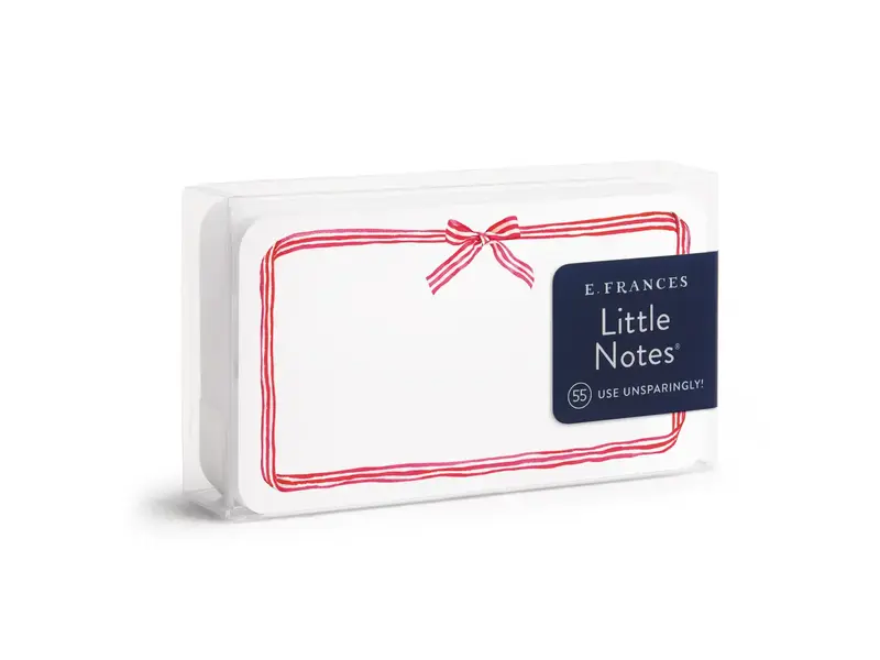 Efrances Red Ribbon Candy Little Notes