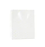 Sugar Paper Gold Swiss Dot Gift Bag