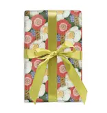 Good JuJu Ink Groovy Field Flowers Gift Wrap