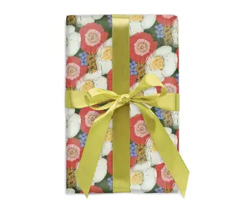 Groovy Field Flowers Gift Wrap