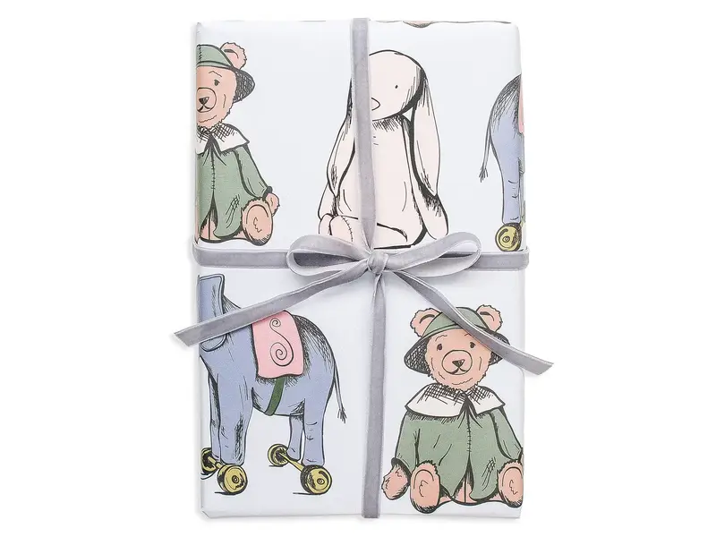 Good JuJu Ink Victorian Toy Gift Wrap