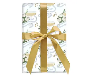 Wedding Champagne Coupes Gift Wrap