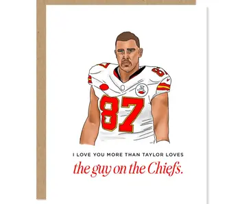 Taylor Swift - "Guy On the Chiefs" Card