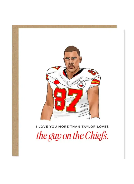 Taylor Swift - "Guy On the Chiefs" Card
