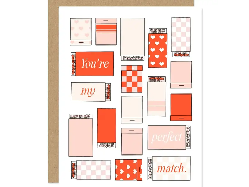 Maddon and Co You're My Perfect Match Card