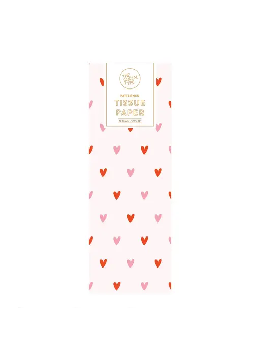Sweet Hearts Tissue Paper