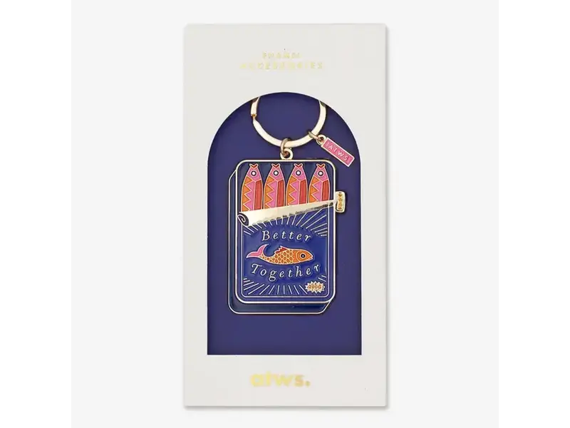ALL THE WAYS TO SAY Better Together Keychain