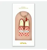 ALL THE WAYS TO SAY Best Mom Shoes - Keychain