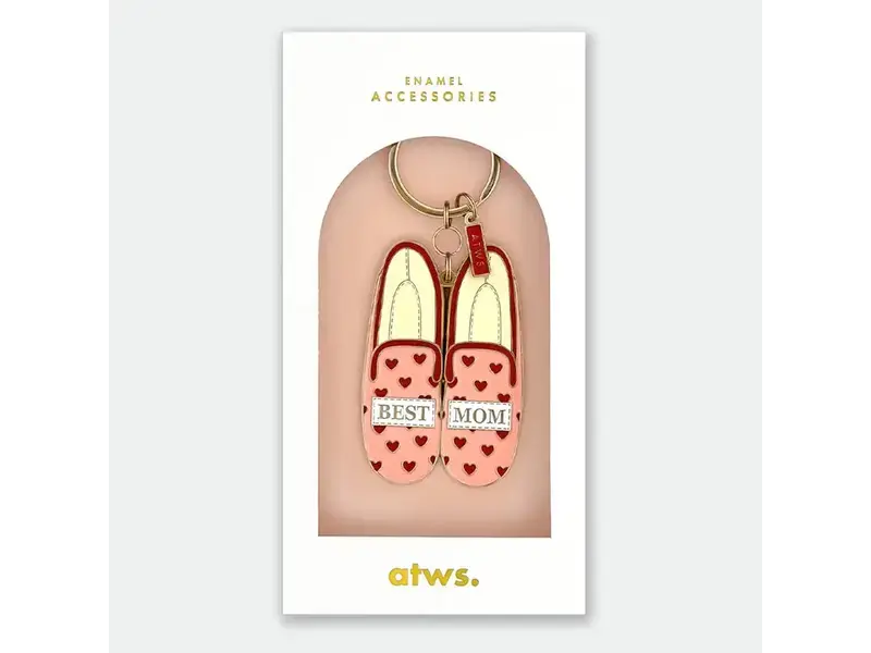 ALL THE WAYS TO SAY Best Mom Shoes - Keychain