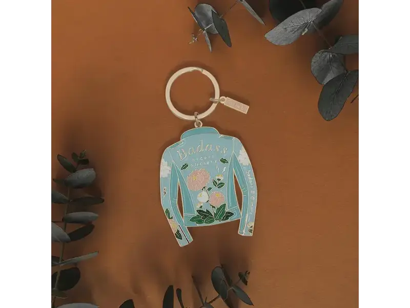 ALL THE WAYS TO SAY Badass - Keychain
