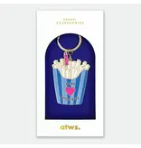 ALL THE WAYS TO SAY Fries Before Guys - Keychain