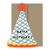 Isatopia Birthday Hat Birthday Collection - Die Cut Card