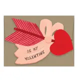 Isatopia Love Arrow - Die Cut Card