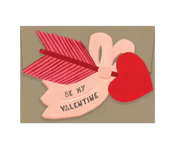 Love Arrow - Die Cut Card