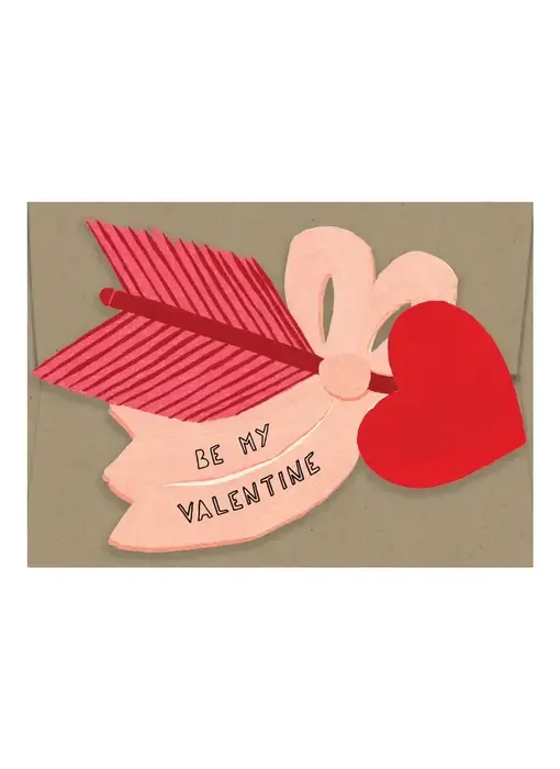 Love Arrow - Die Cut Card