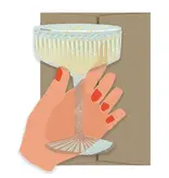 Isatopia Coupe Chin-Chin - Die Cut Card