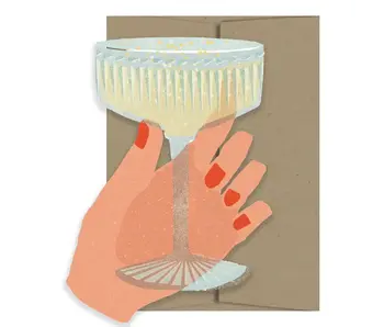 Coupe Chin-Chin - Die Cut Card