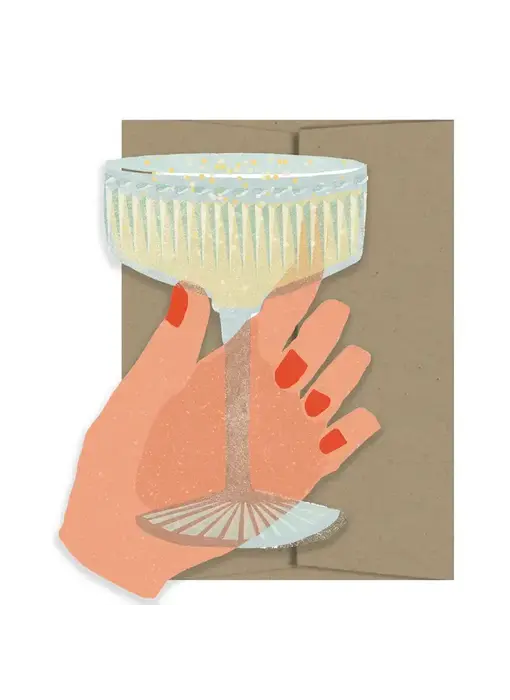 Coupe Chin-Chin - Die Cut Card