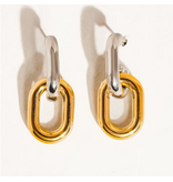 MAIQ Accessories Jaxon 18K Non-Tarnish Double Chain Earring
