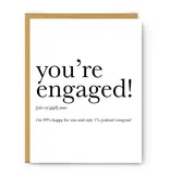 Footnotes You're Engaged! (Sweet)