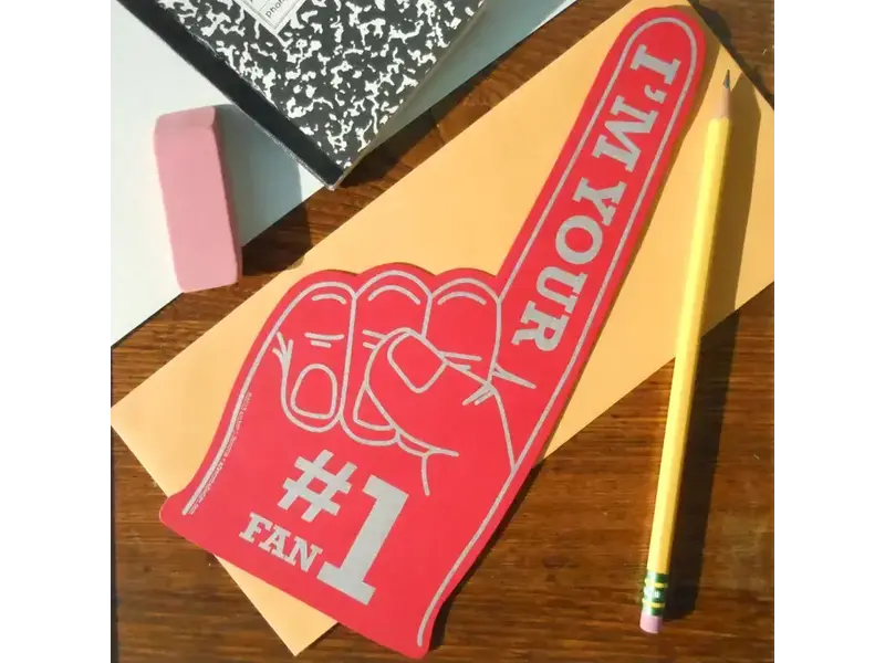 a. favorite design #1 Fan "Foam" Finger