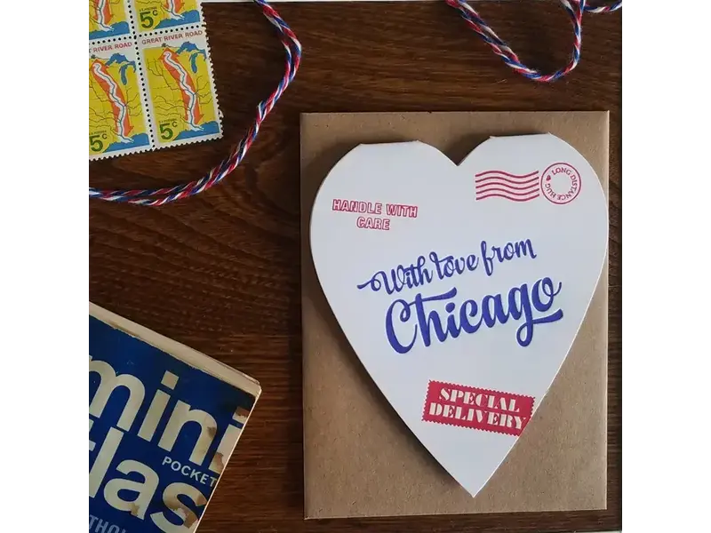 a. favorite design Special Delivery Heart from Chicago